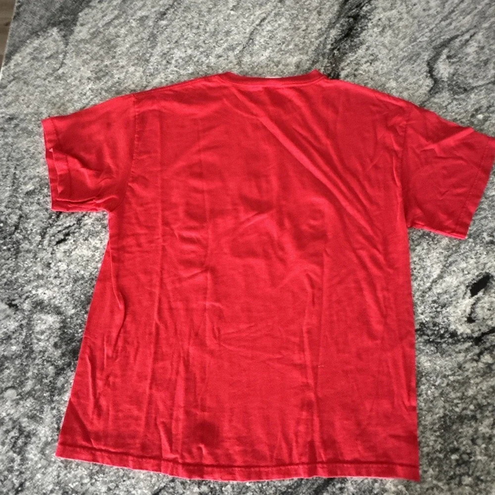 Men's Delta Magnum Weight NCS North Carolina‎ State Red T Shirt Large #817